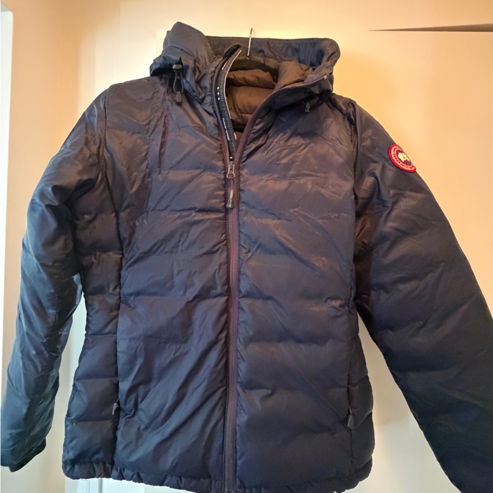 Canada Goose Navy Blue Women's Puffer Jacket - Picture 3 of 5